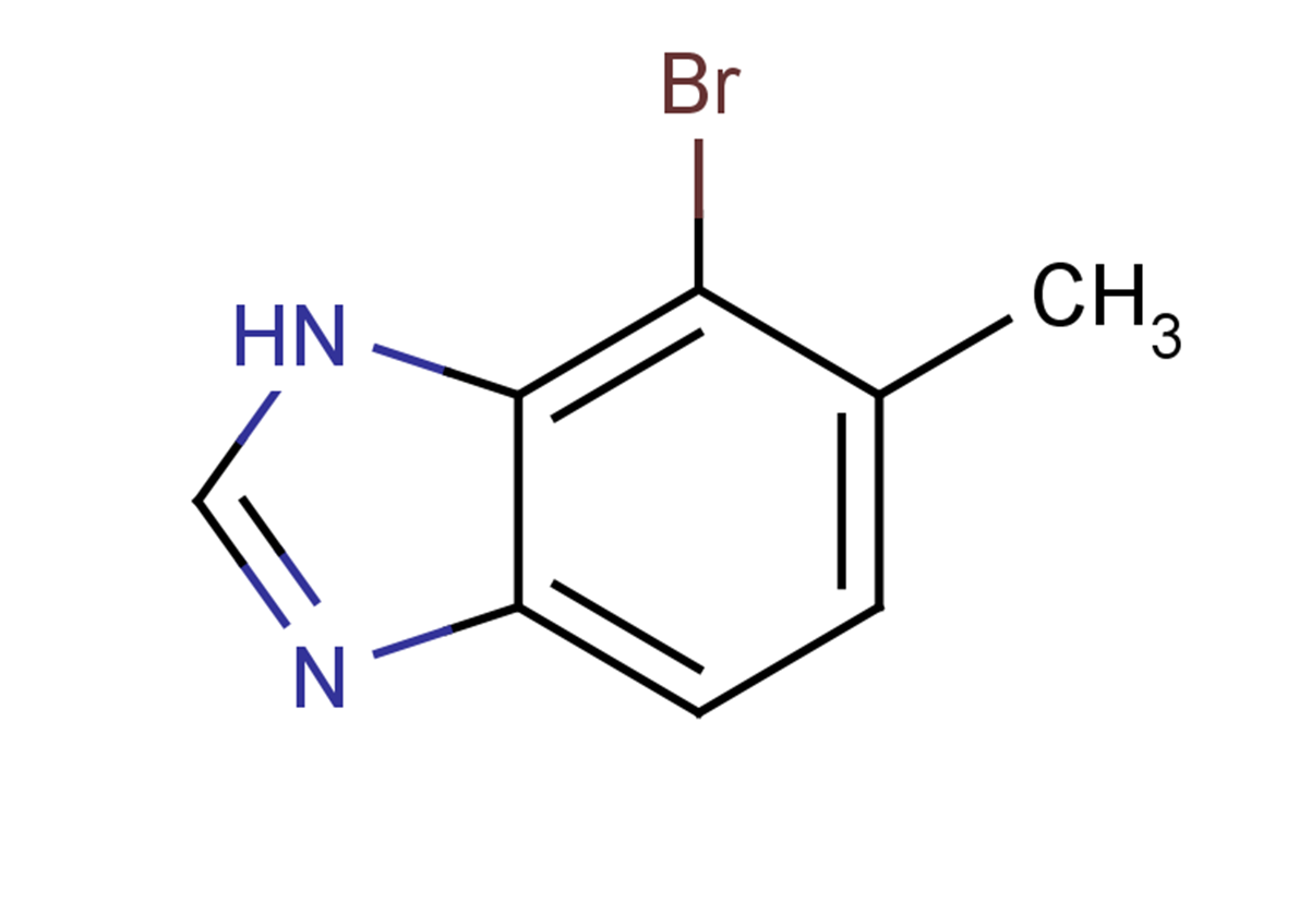 7-bromo-6-methyl-1H-1,3-benzodiazole