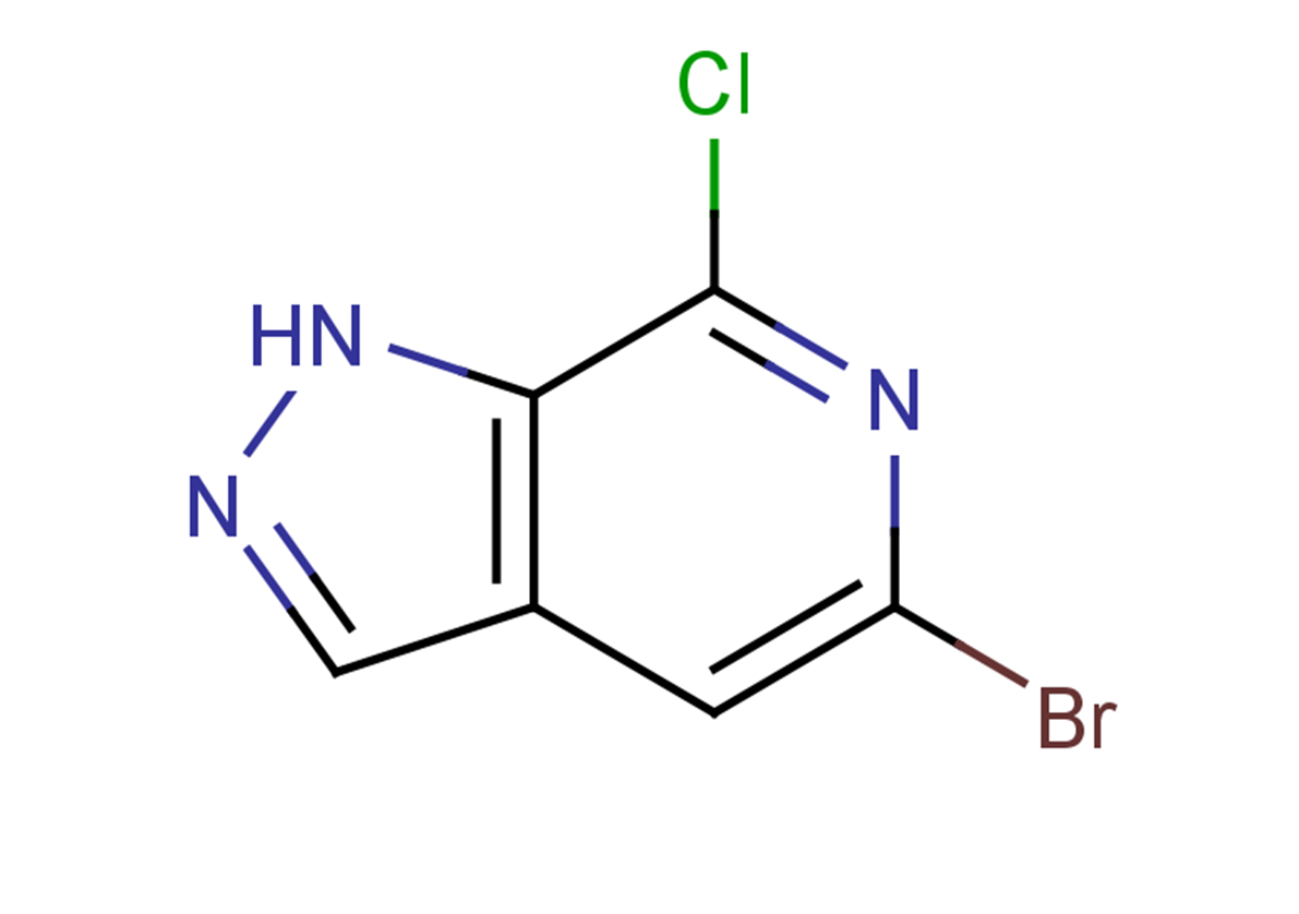 5-bromo-7-chloro-1H-pyrazolo[3,4-c]pyridine