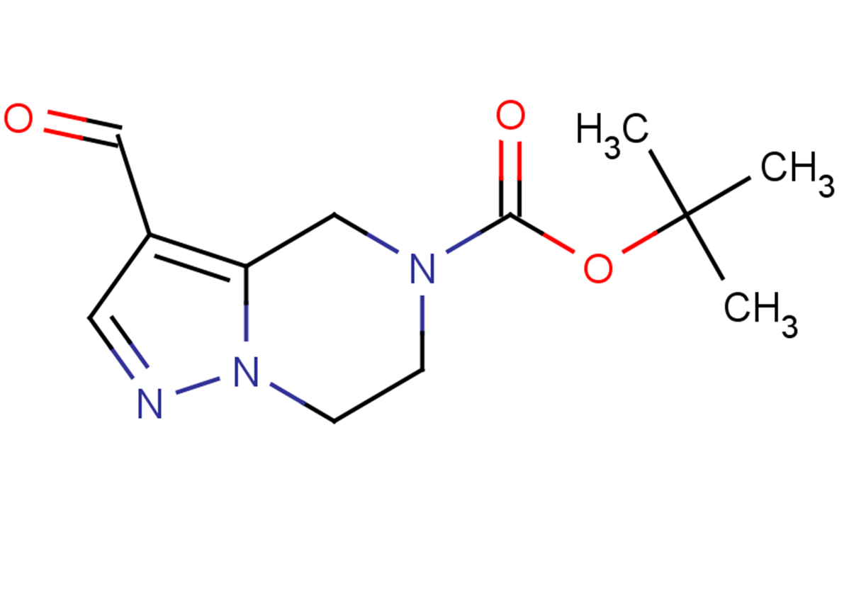 tert-butyl 3-formyl-4H,5H,6H,7H-pyrazolo[1,5-a]pyrazine-5-carboxylate