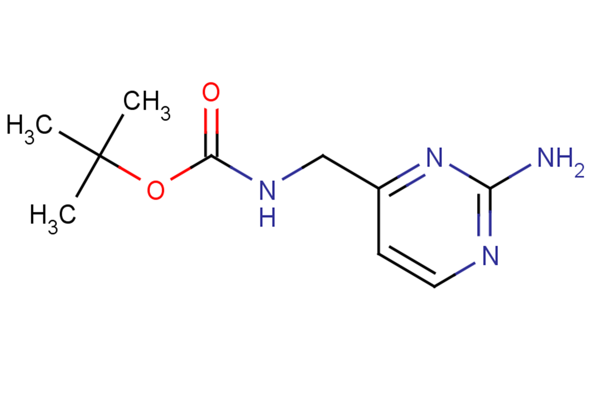tert-butyl N-[(2-aminopyrimidin-4-yl)methyl]carbamate