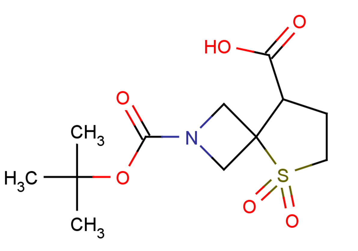 2-[(tert-butoxy)carbonyl]-5,5-dioxo-5$l^{6}-thia-2-azaspiro[3.4]octane-8-carboxylic acid