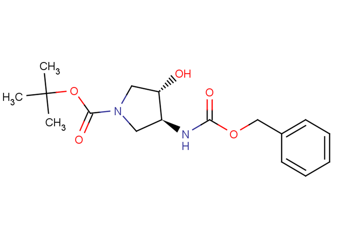 tert-butyl (3S,4S)-3-{[(benzyloxy)carbonyl]amino}-4-hydroxypyrrolidine-1-carboxylate