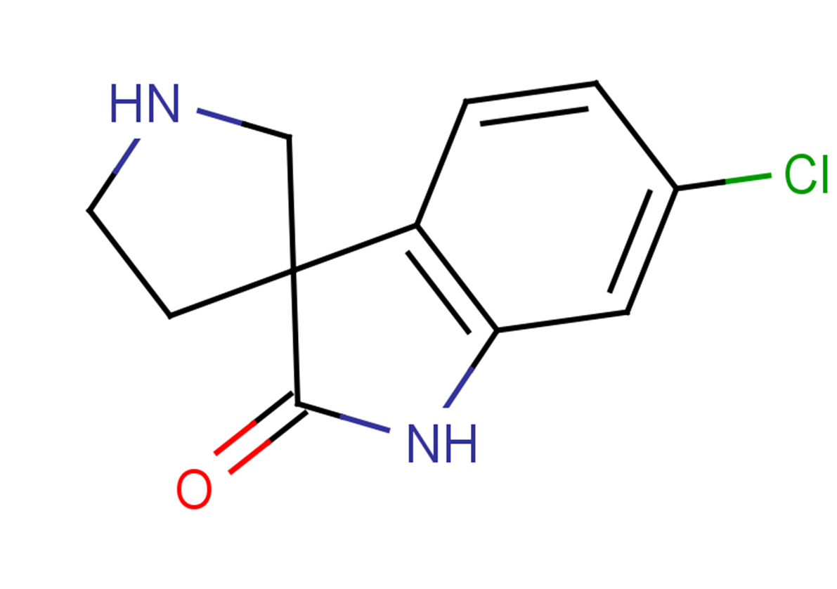 6-chloro-1,2-dihydrospiro[indole-3,3'-pyrrolidine]-2-one