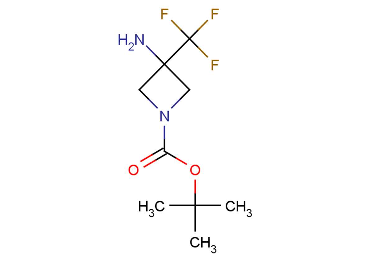 tert-butyl 3-amino-3-(trifluoromethyl)azetidine-1-carboxylate
