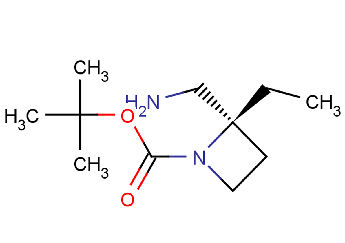 tert-butyl (2S)-2-(aminomethyl)-2-ethylazetidine-1-carboxylate