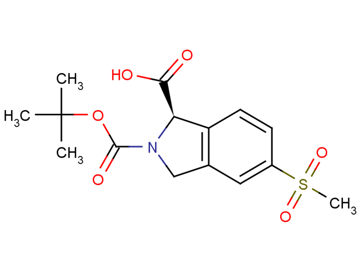 (1R)-2-[(tert-butoxy)carbonyl]-5-methanesulfonyl-2,3-dihydro-1H-isoindole-1-carboxylic acid