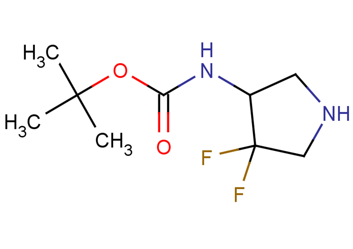 tert-butyl N-(4,4-difluoropyrrolidin-3-yl)carbamate