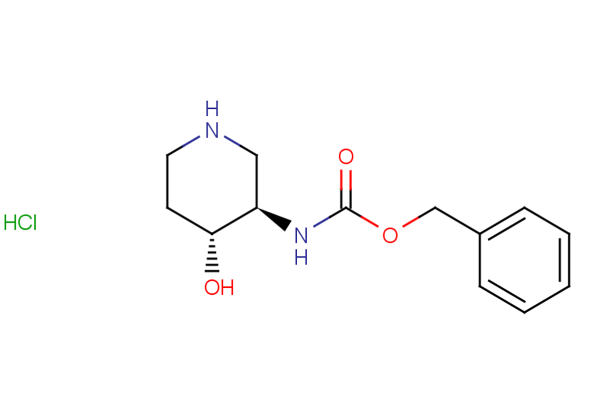 benzyl N-[(3R,4R)-4-hydroxypiperidin-3-yl]carbamate hydrochloride