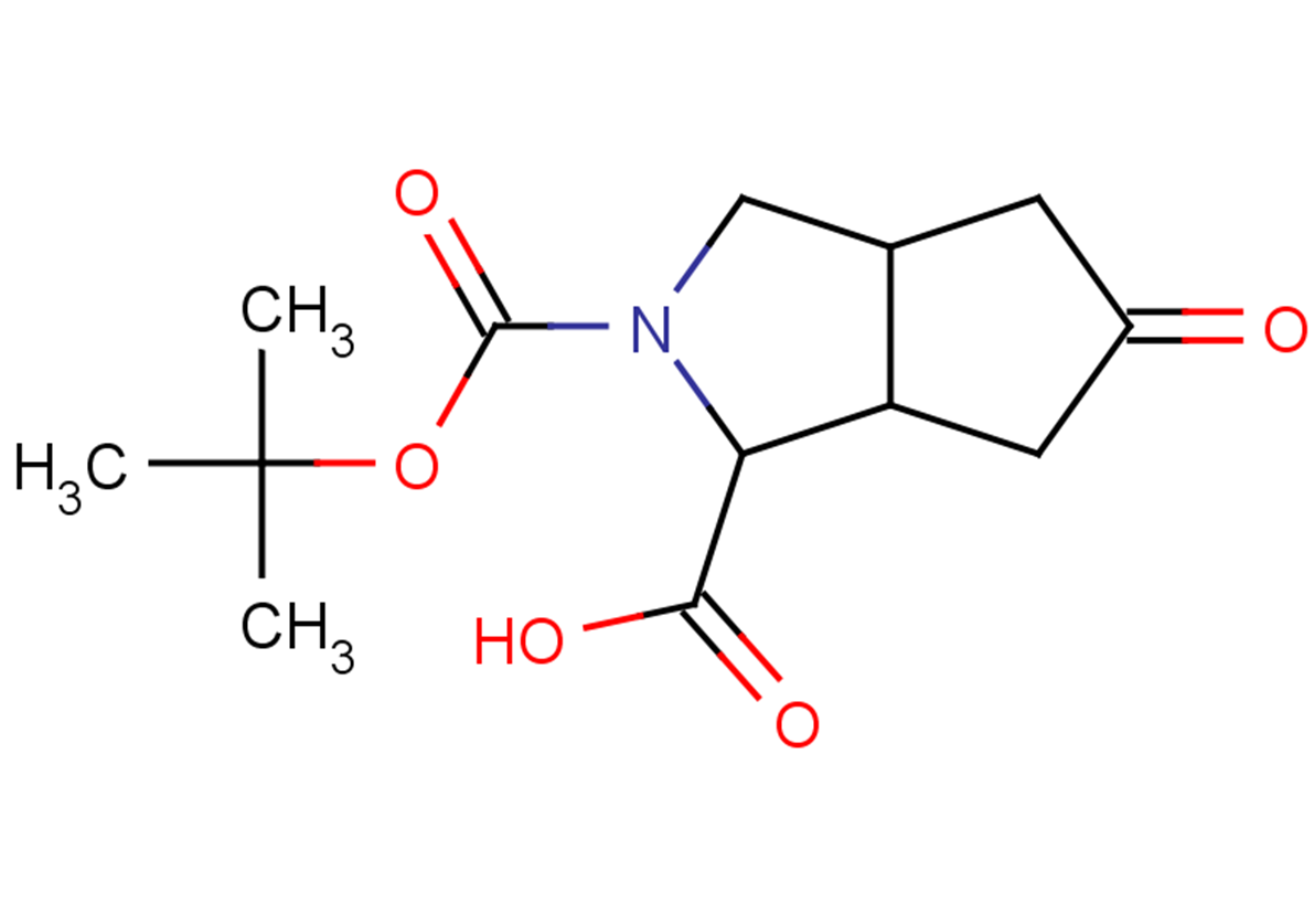 2-[(tert-butoxy)carbonyl]-5-oxo-octahydrocyclopenta[c]pyrrole-1-carboxylic acid