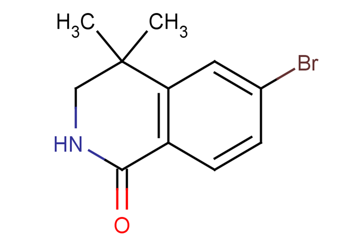 6-bromo-4,4-dimethyl-1,2,3,4-tetrahydroisoquinolin-1-one