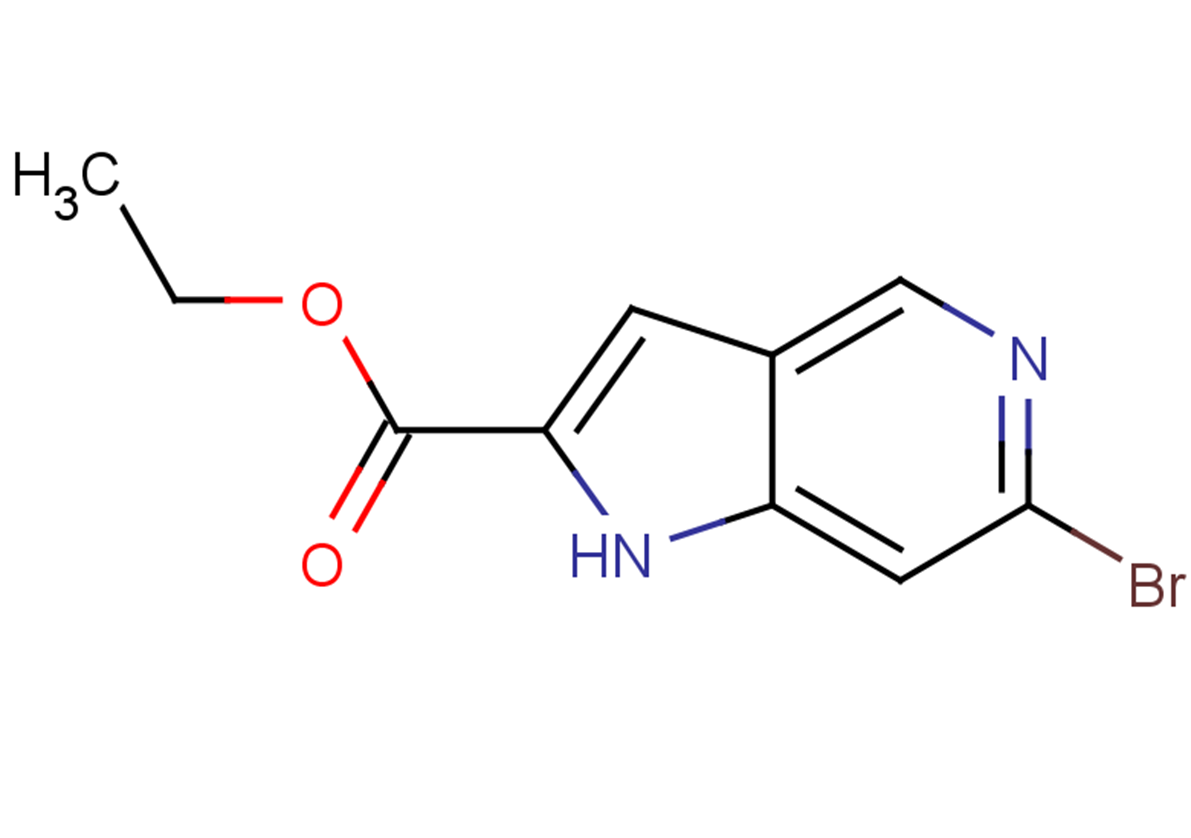 ethyl 6-bromo-1H-pyrrolo[3,2-c]pyridine-2-carboxylate