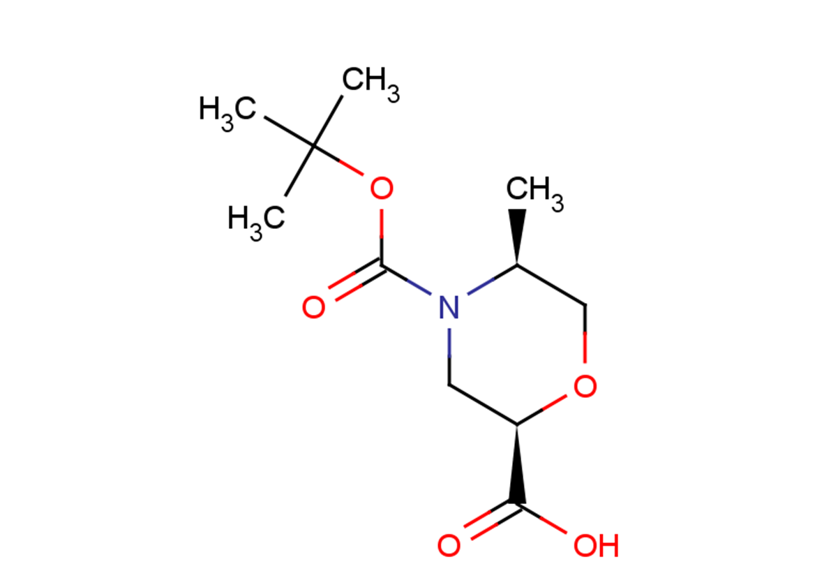 (2R,5S)-4-[(tert-butoxy)carbonyl]-5-methylmorpholine-2-carboxylic acid