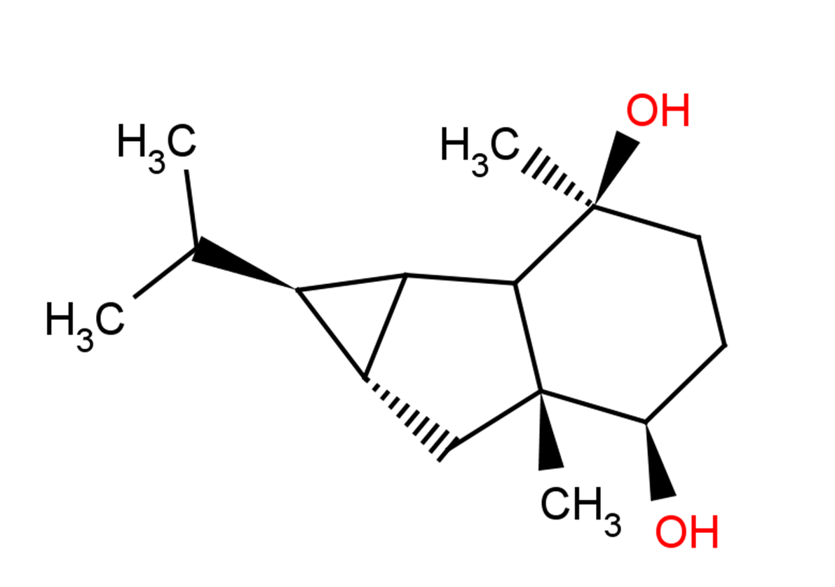 6,8-Cyclo-1,4-eudesmanediol