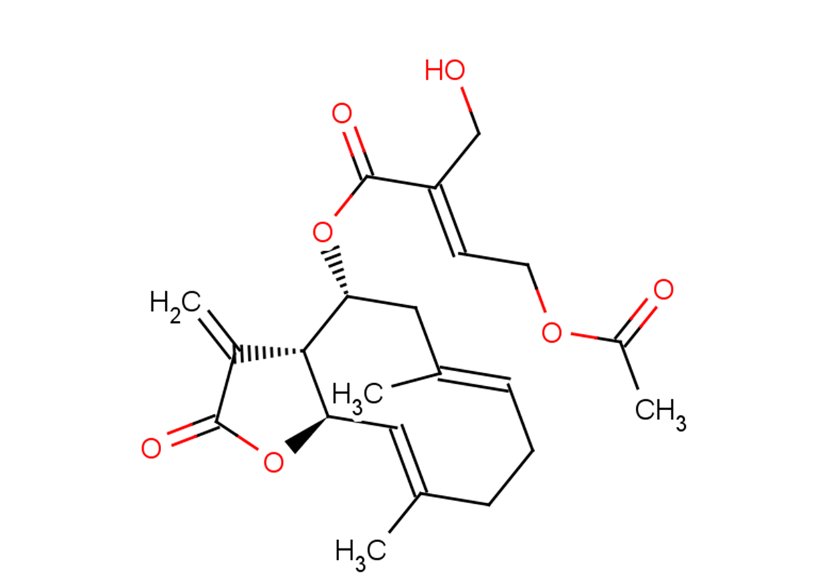 8β-(4-Acetoxy-5-hydroxytigloyloxy)costunolide