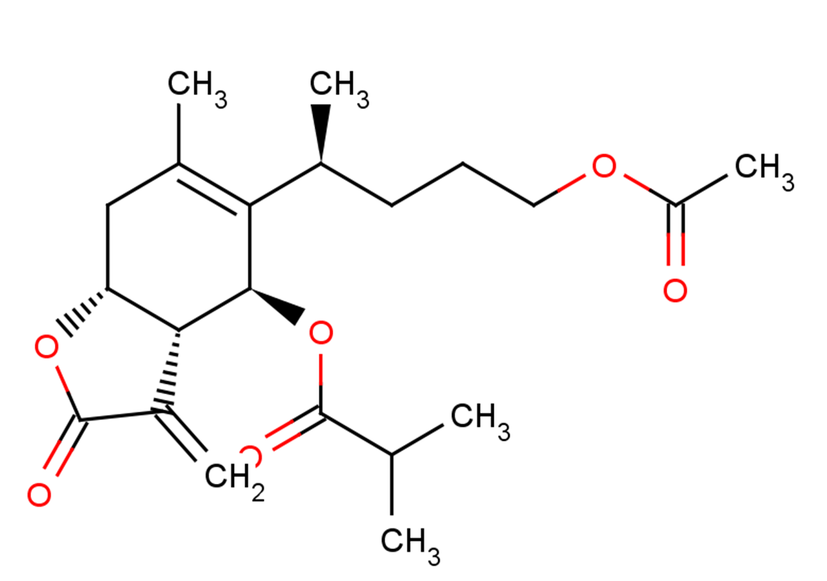 1-O-Acetyl-6-O-isobutyrylbritannilactone