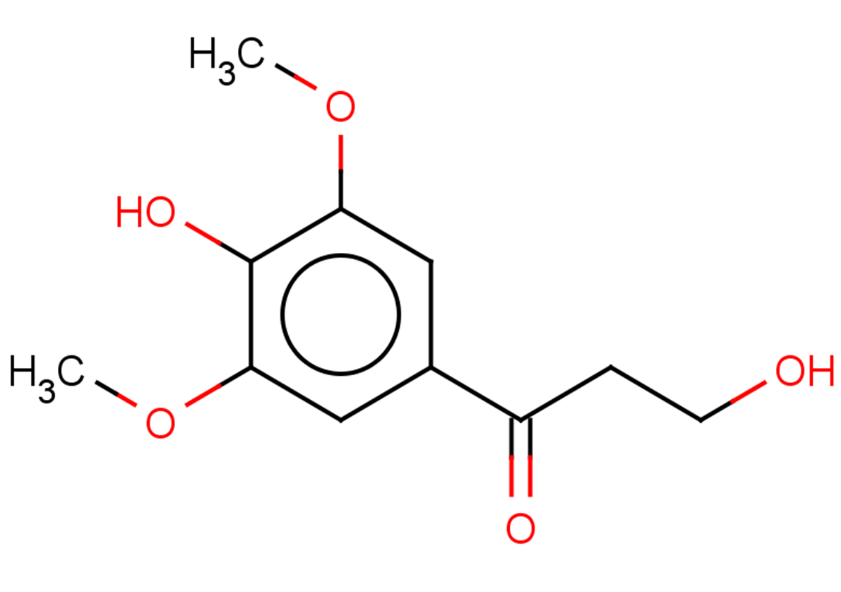 3,4'-Dihydroxy-3',5'-dimethoxypropiophenone