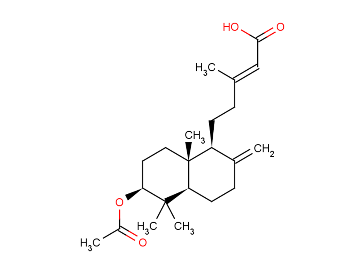 3-Acetoxy-8(17),13E-labdadien-15-oic acid