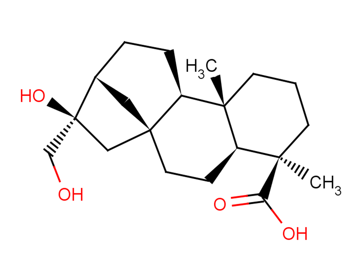 ent-16β,17-Dihydroxykauran-19-oic acid