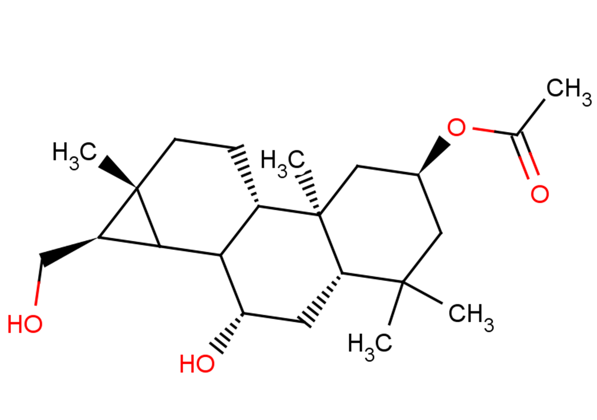 2α-Acetoxy-14,15-cyclopimara-7β,16-diol