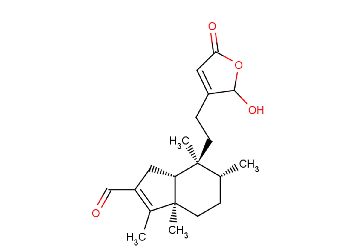 (4→2)-Abeo-16-hydroxycleroda-2,13-dien-15,16-olide-3-al
