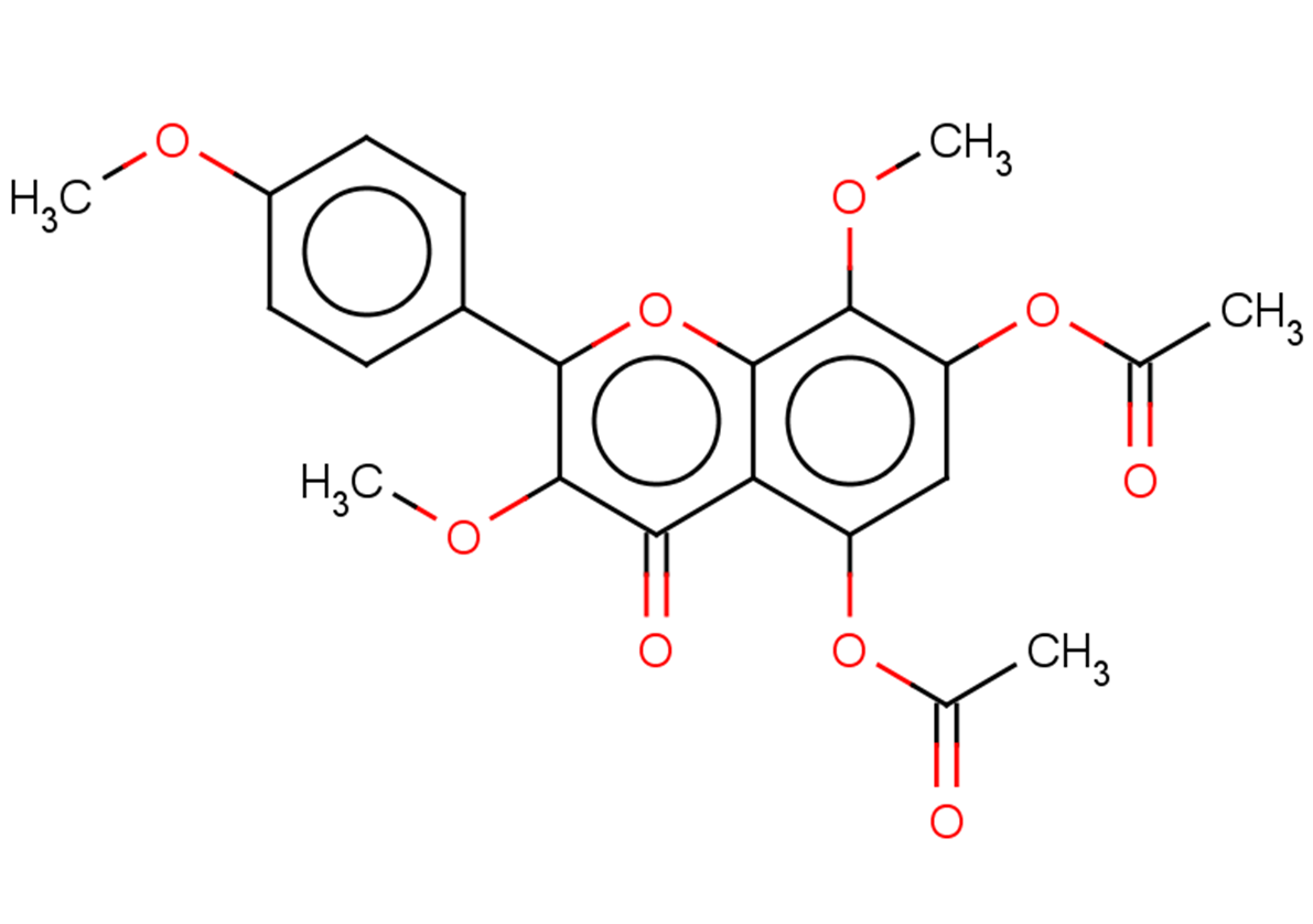 5,7-Diacetoxy-3,8,4'-trimethoxyflavone