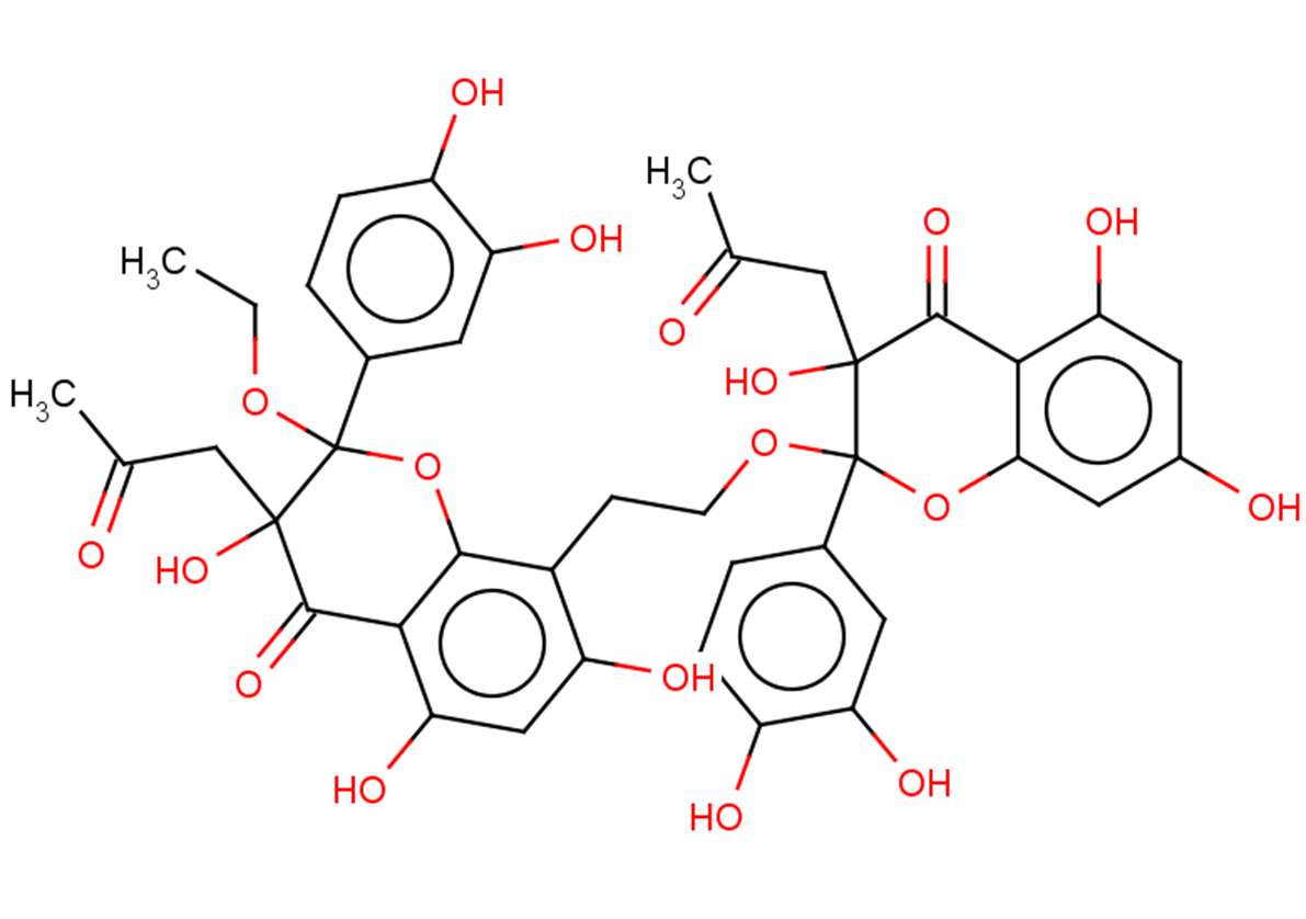 2-Ethoxy-3-acetonyltaxifolin