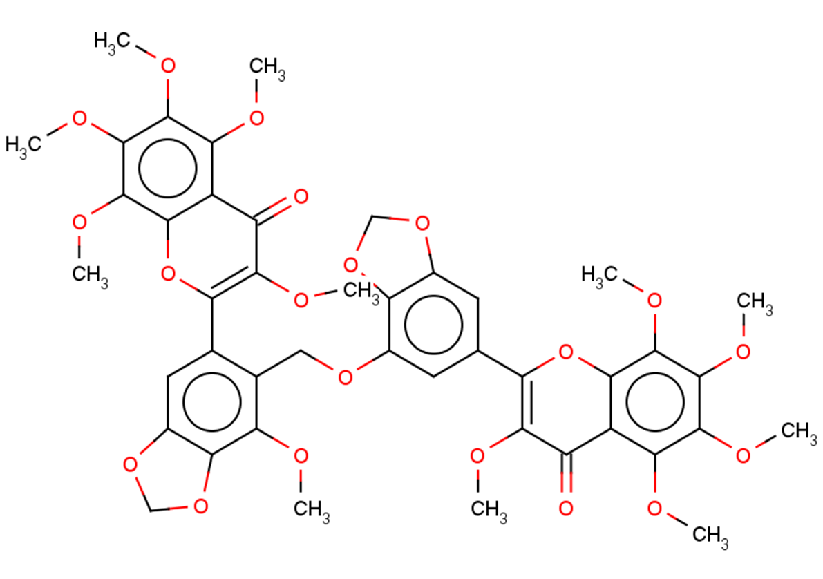 3,5,6,7,8,3'-Hexamethoxy-4',5'-methylenedioxyflavone