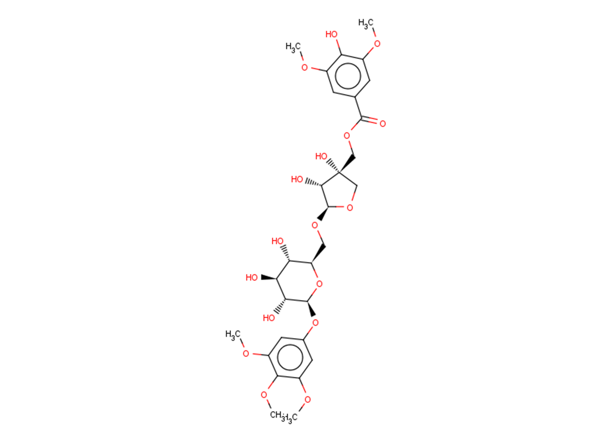 5''-O-Syringoylkelampayoside A