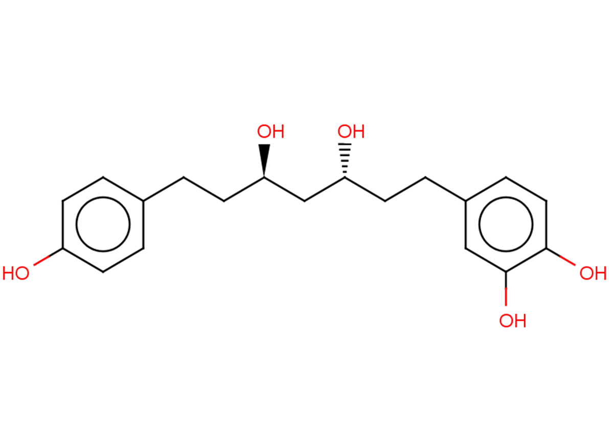 3,5-Dihydroxy-1-(3,4-dihydroxyphenyl)-7-(4-hydroxyphenyl)heptane