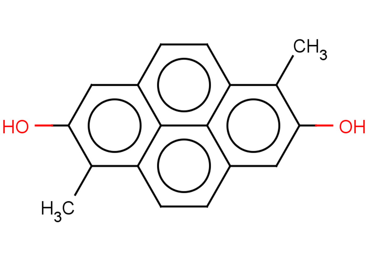 2,7-Dihydroxy-1,6-dimethylpyrene