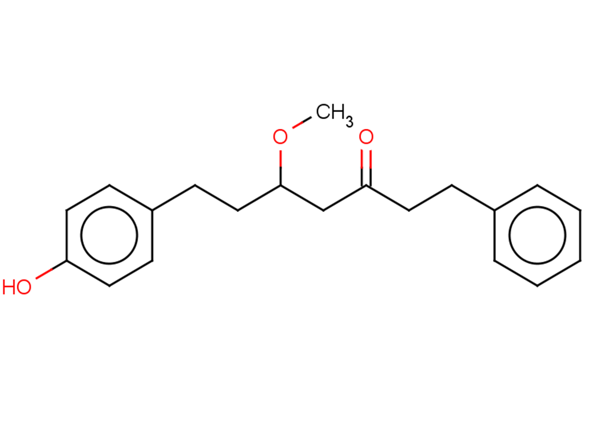 7-(4-Hydroxyphenyl)-5-methoxy-1-phenylheptan-3-one