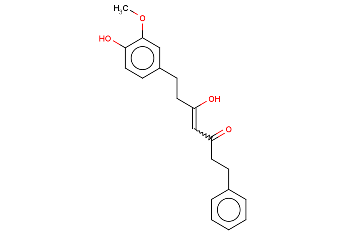 5-Hydroxy-7-(4-hydroxy-3-methoxyphenyl)-1-phenylhept-4-en-3-one