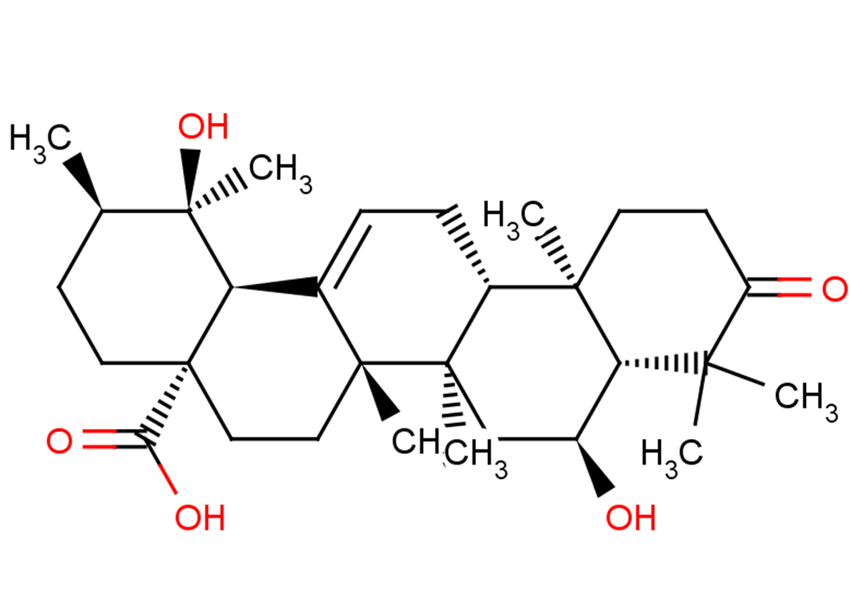 6β,19-Dihydroxy-3-oxours-12-en-28-oic acid