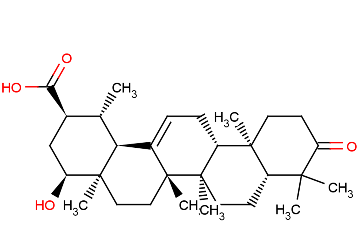 22α-Hydroxy-3-oxo-12-ursen-30-oic acid