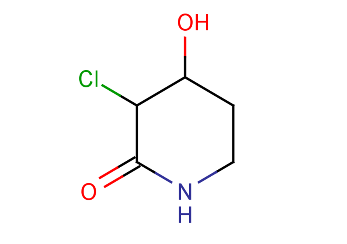3-Chloro-4-hydroxypiperidin-2-one
