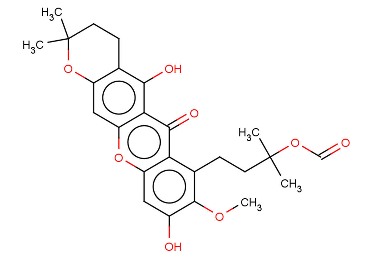 3-Isomangostin hydrate formate