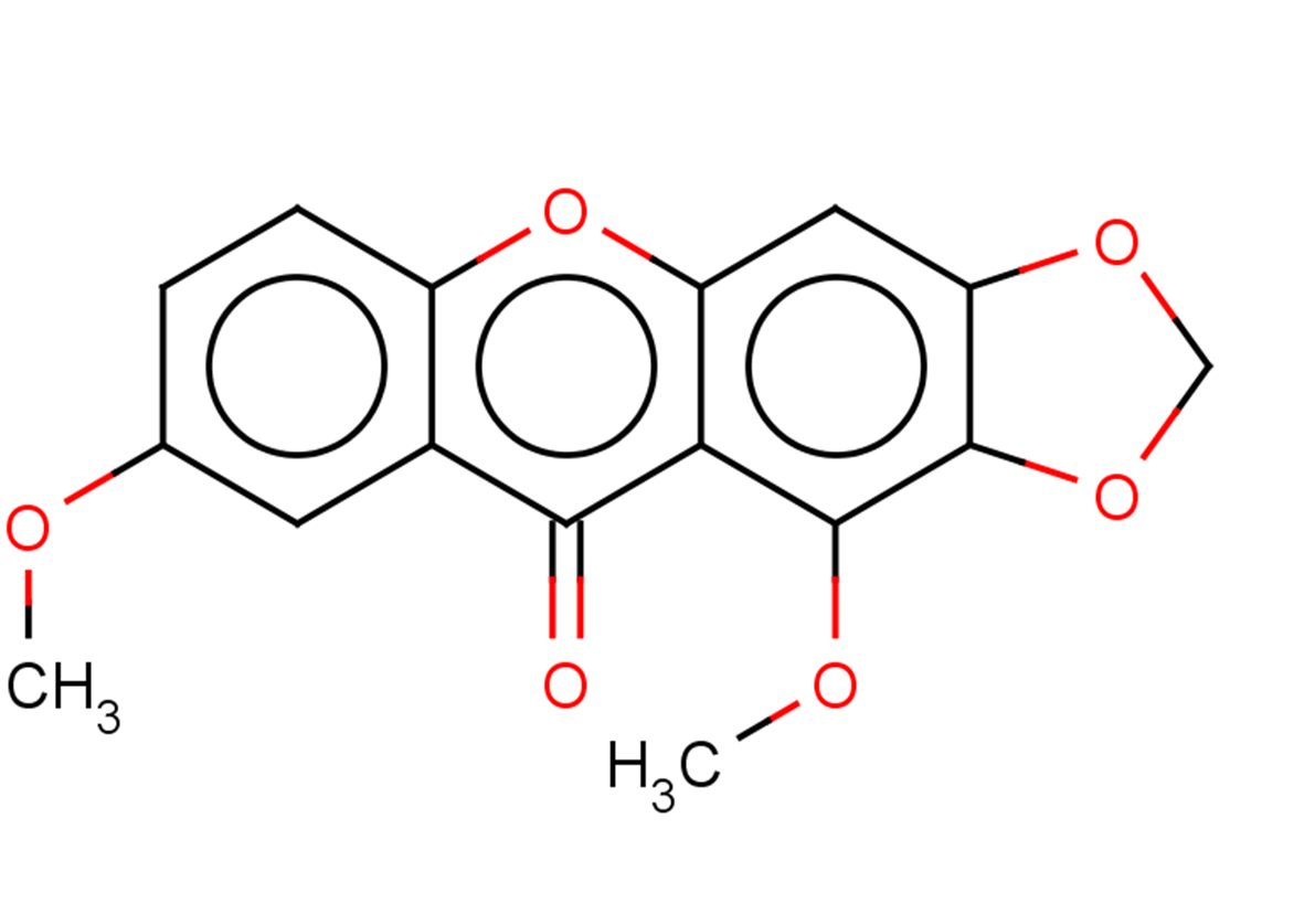 1,7-Dimethoxy-2,3-methylenedioxyxanthone