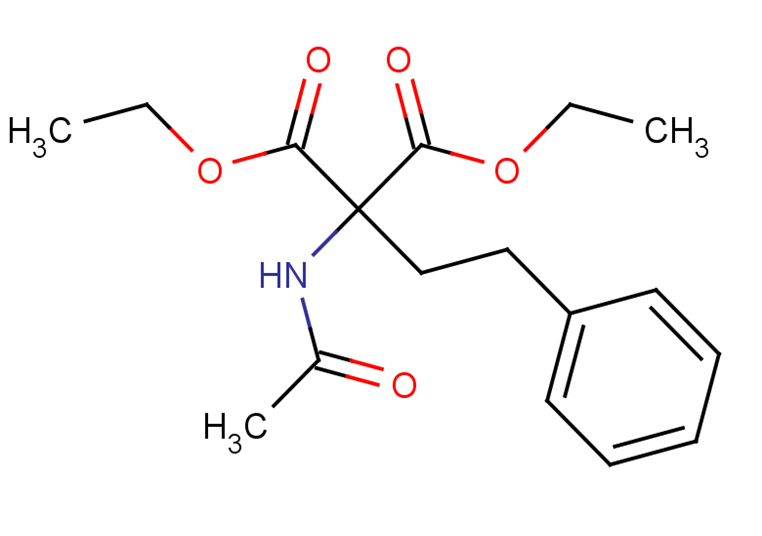 Diethyl 2-acetamido-2-phenethylmalonate
