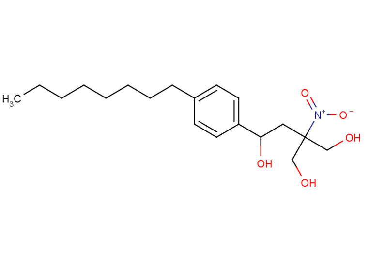 3-(Hydroxymethyl)-3-nitro-1-(4-octylphenyl)-1,4-butanediol