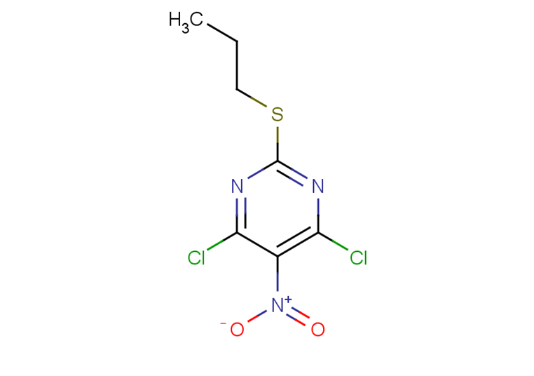 4,6-Dichloro-5-nitro-2-propylthiopyrimidine