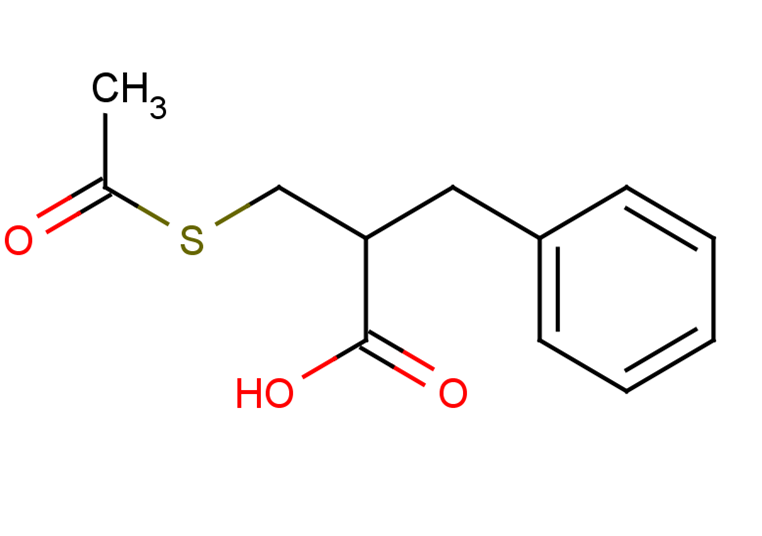2-[(Acetylthio)methyl]-phenylpropionic acid