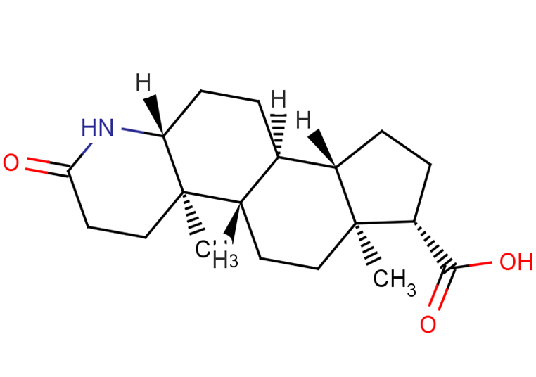 3-Oxo-4-aza-5-alpha-androstane-17β-carboxylic acid