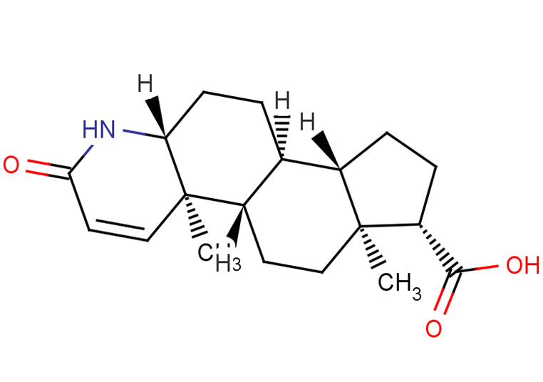 2-Iodo-3-oxo-4-azaandrostane-17-carboxylic acid