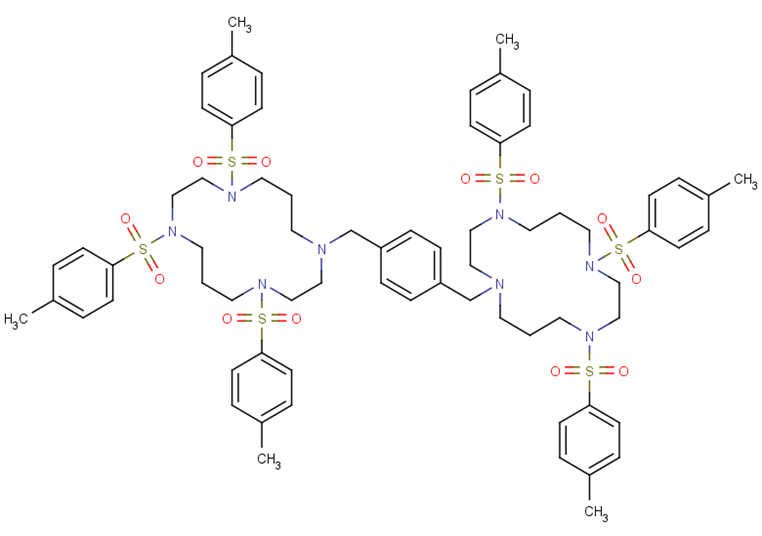 1,1'-[1,4-Phenylenebis(methylene)]bis[4,8,11-tris[(4-methylphenyl)sulfonyl]-1,4,8,11-tetraazacyclotetradecane