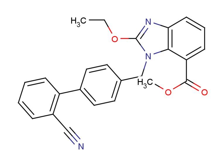 Methyl 1-[(2'-cyanobiphenyl-4-yl)methyl]-2-ethoxy-1H-benzimidazole-7-carboxylate