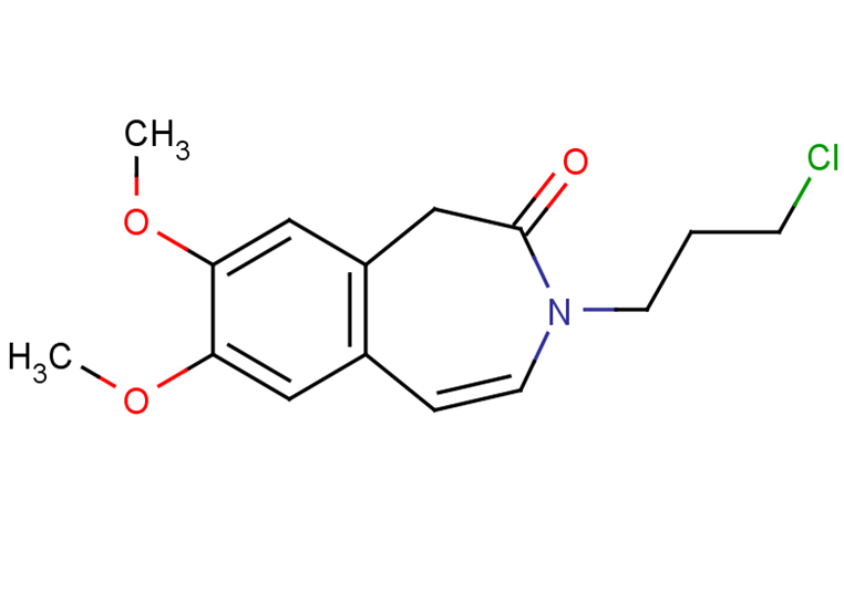 3-(3-Chloropropyl)-1,3-dihydro-7,8-dimethoxy-2H-3-benzazepin-2-one