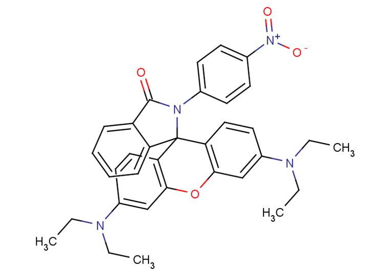 3',6'-Bis(diethylamino)-2-(4-nitrophenyl)spiro[isoindole-1,9'-xanthene]-3-one