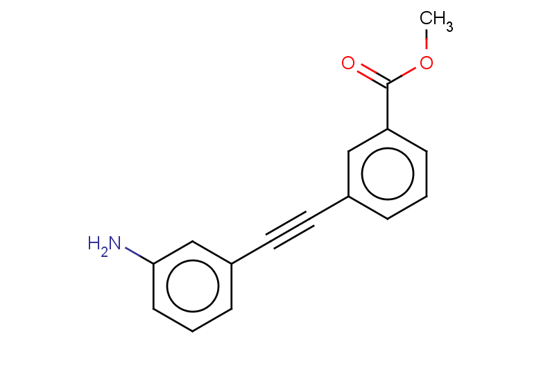 methyl 3-[2-(3-aminophenyl)ethynyl]benzoate
