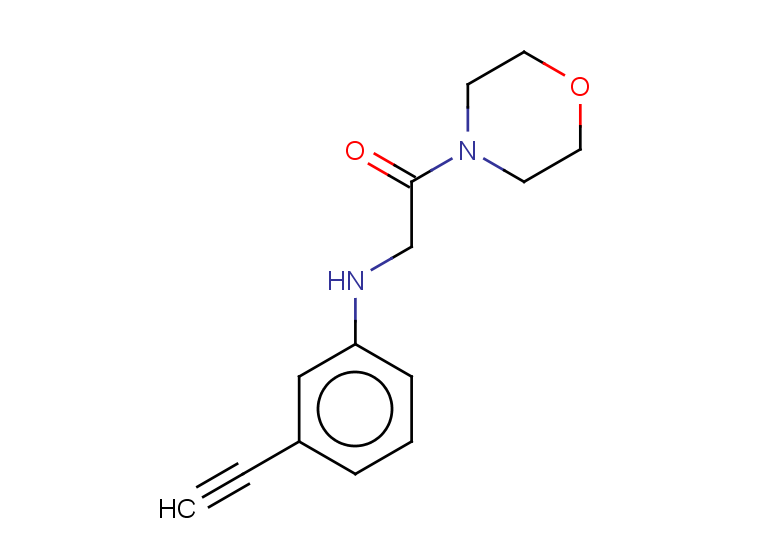 2-[(3-ethynylphenyl)amino]-1-(morpholin-4-yl)ethan-1-one