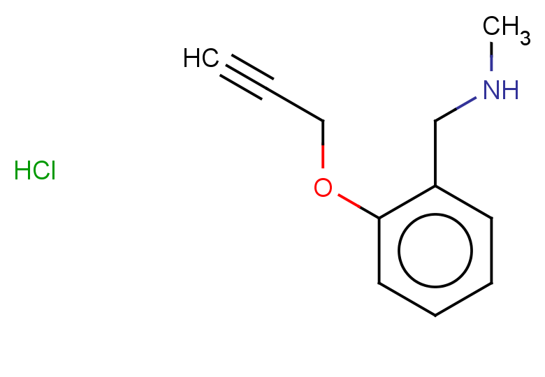 methyl({[2-(prop-2-yn-1-yloxy)phenyl]methyl})amine hydrochloride